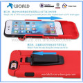Fashion easy carry hybrid 2 in 1 western style combo clip phone case for iphone 6